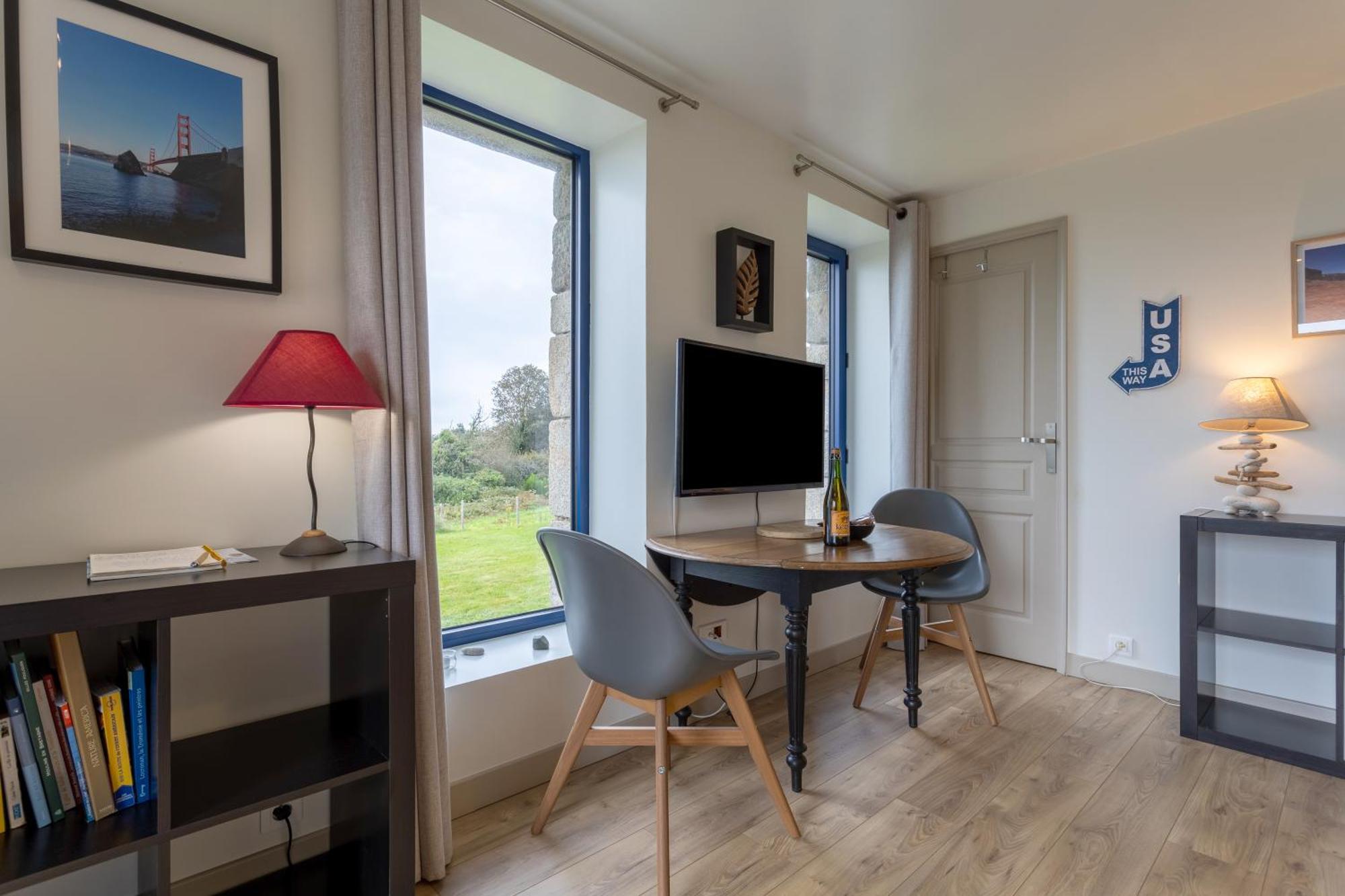 Studio Vue Magique Proche Locronan Plogonnec 외부 사진