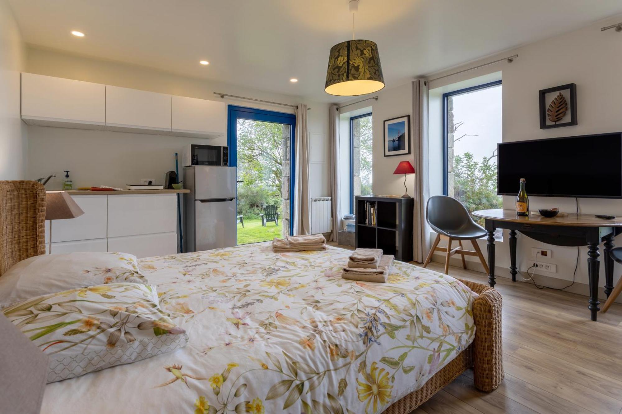 Studio Vue Magique Proche Locronan Plogonnec 외부 사진